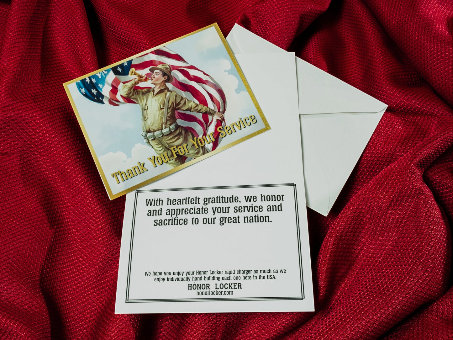 Honor Locker Veteran Gift Phone Charger - Order & Customize - Honor Locker