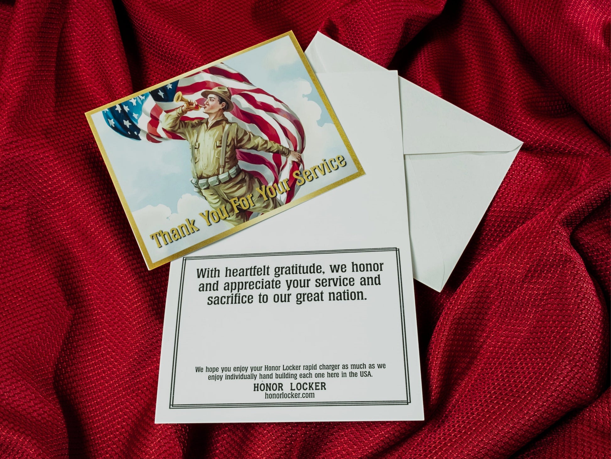 Honor Locker Veteran Gift Phone Charger - Order & Customize - Honor Locker