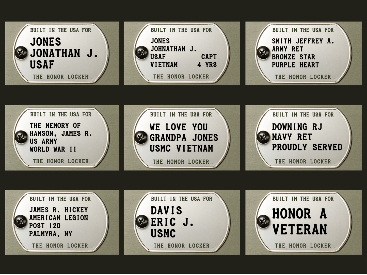 Honor Locker Veteran Gift Phone Charger - Order & Customize - Honor Locker